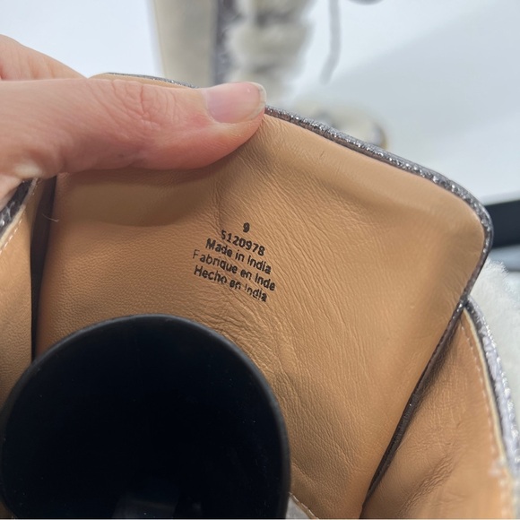 Free People Wilder Mukluk Lace Up Bohemian Suede Shearling Tall Platform Boot 9 - Picture 14 of 14